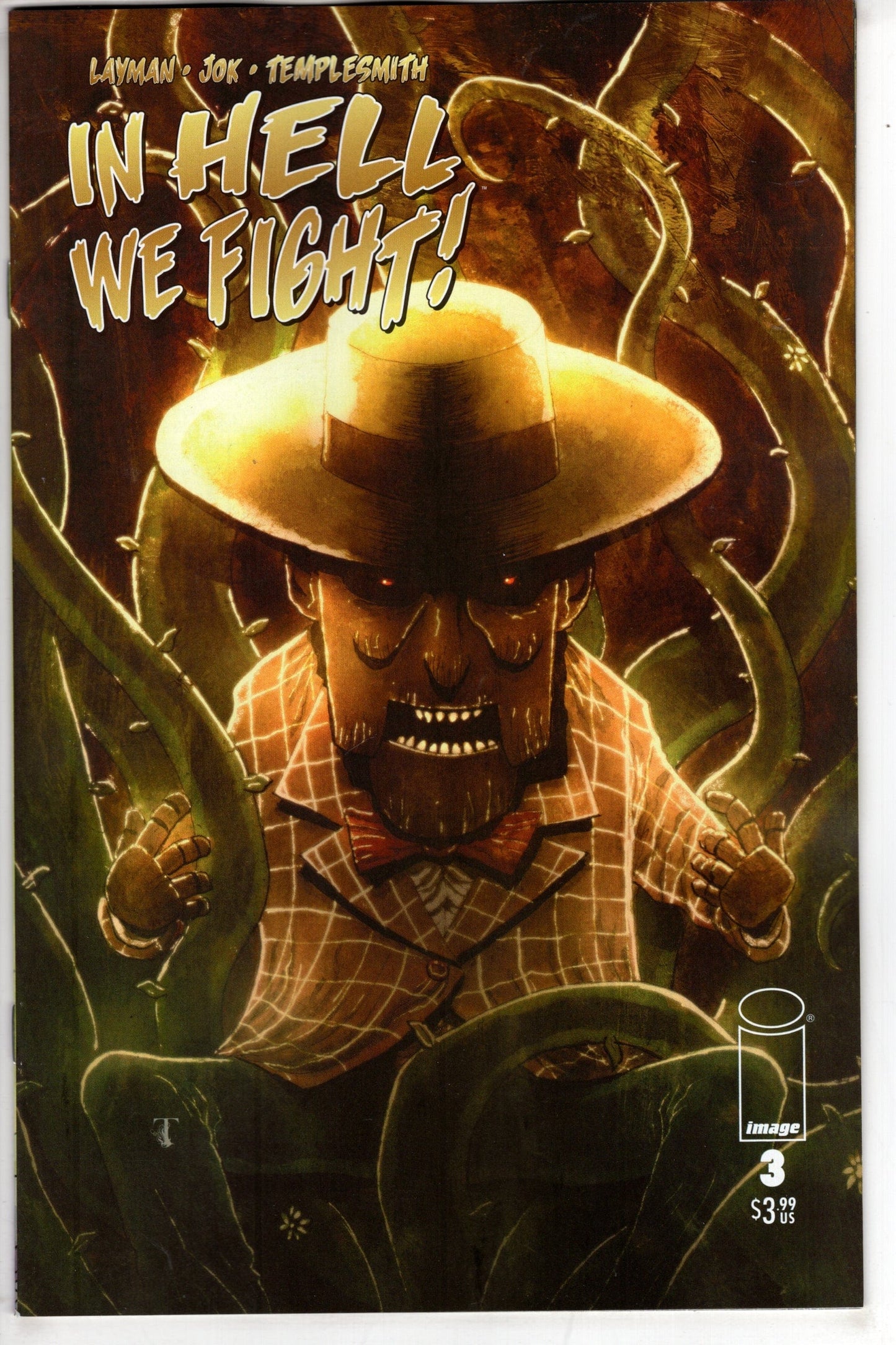 IMAGE COMICS COMIC BOOK In Hell We Fight #3 Cover B Templesmith