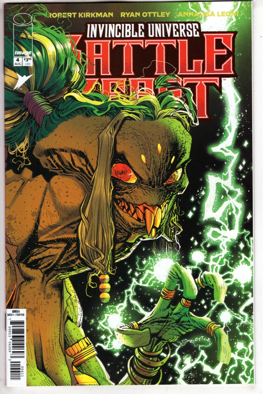 Image Comics COMIC BOOK INVINCIBLE UNIVERSE BATTLE BEAST #4 CVR A RYAN OTTLEY & ANNALISA LEONI