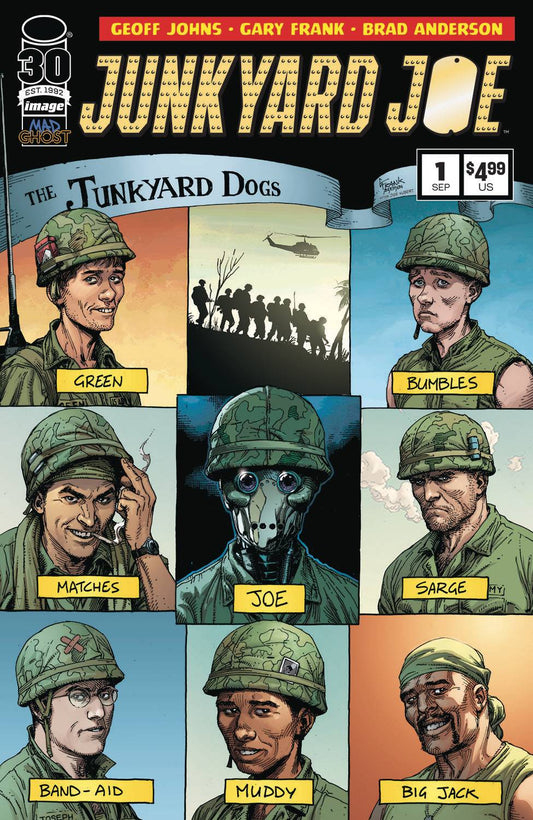 IMAGE COMICS COMIC BOOK JUNKYARD JOE #1 CVR E FRANK & ANDERSON (VF/NM)
