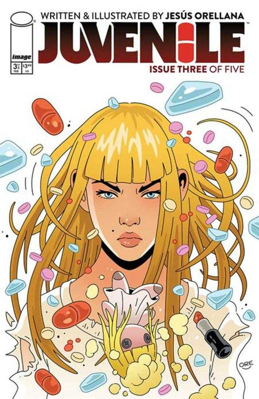 Image Comics COMIC BOOK Juvenile #3 (Of 5) Cover A Jesus Orellana