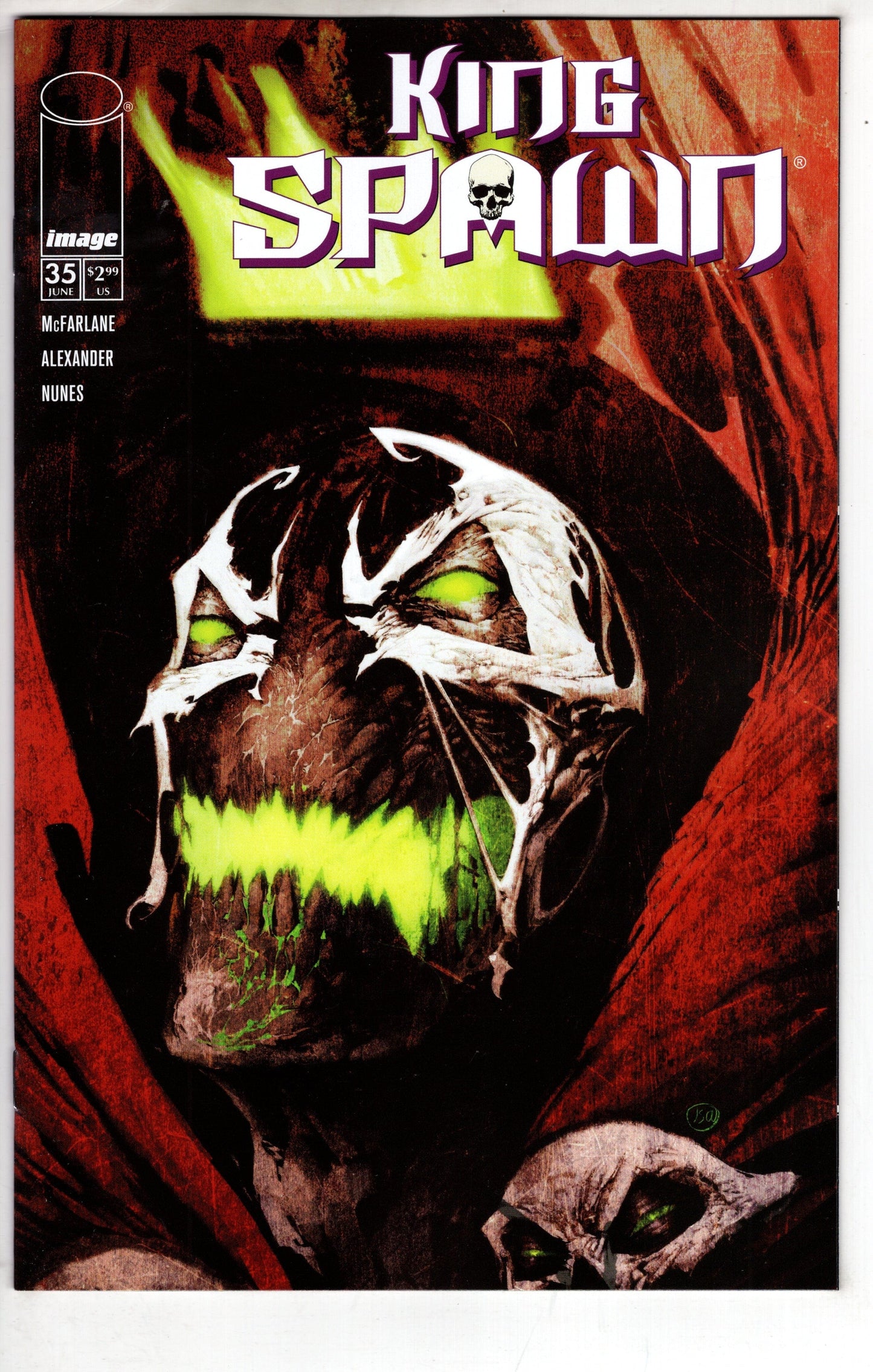 Image Comics COMIC BOOK King Spawn #35 Cover B Jason Shawn Alexander Variant