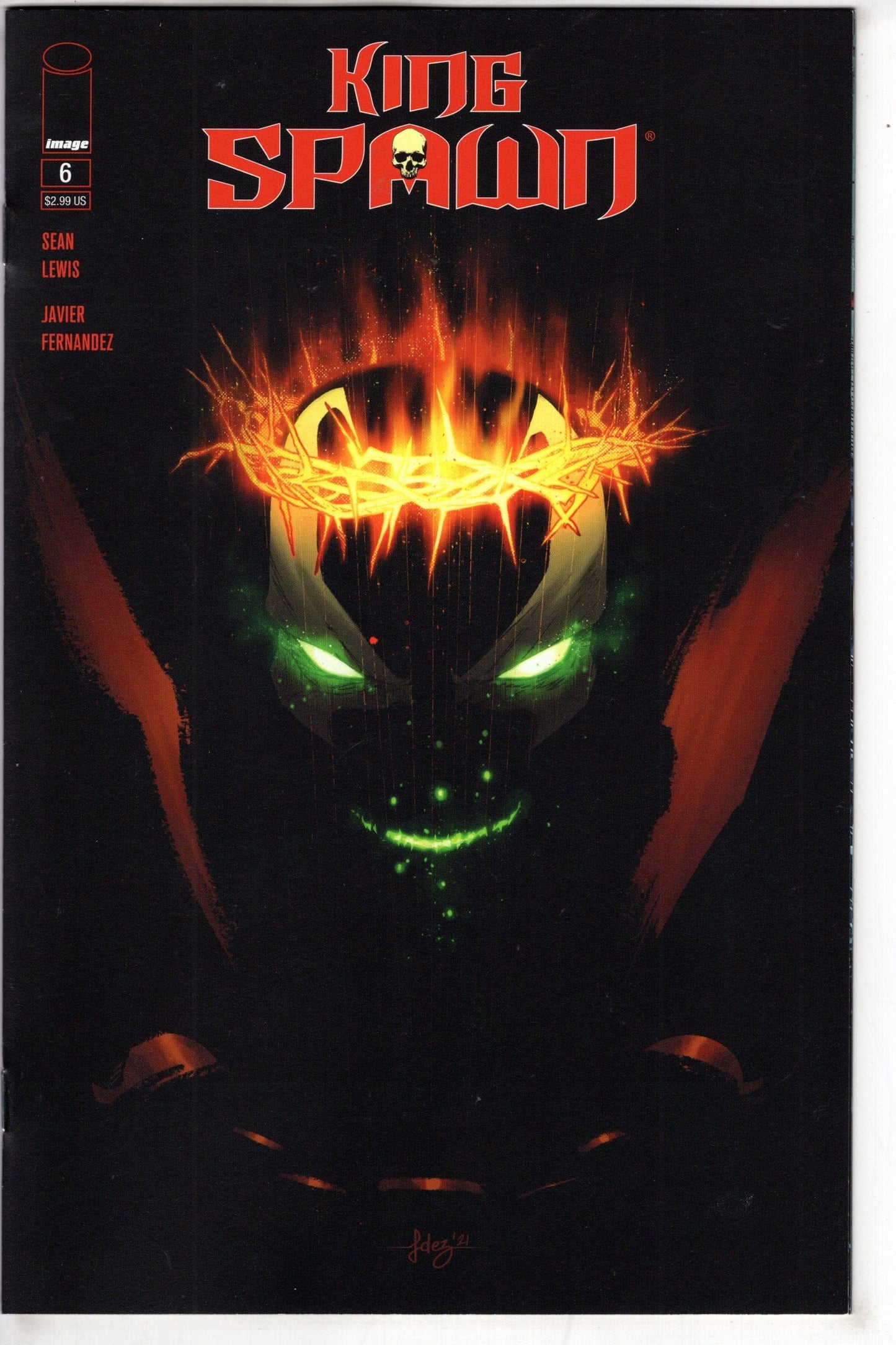 IMAGE COMICS COMIC BOOK KING SPAWN #6 CVR B FERNANDEZ
