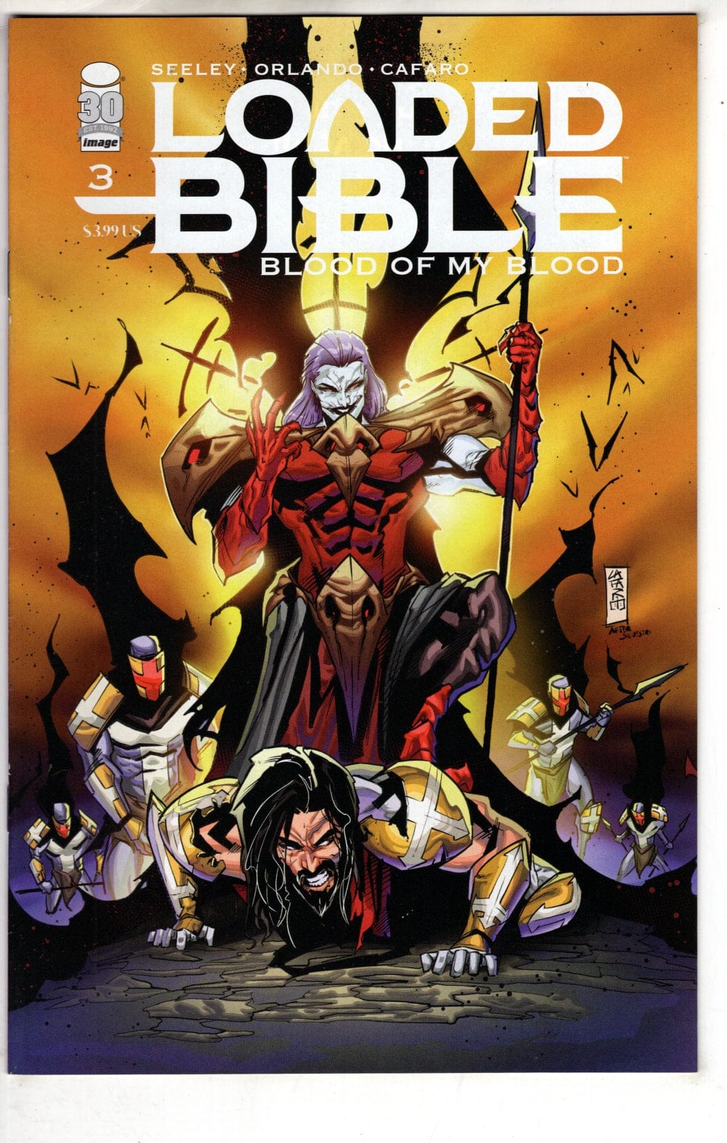 IMAGE COMICS COMIC BOOK Loaded Bible Blood Of My Blood #3 (Of 6) Cover B Cafaro (Mature) (VF/NM)