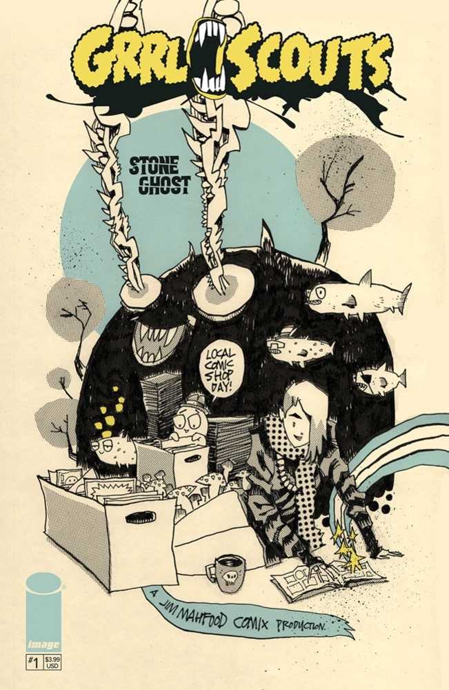 IMAGE COMICS COMIC BOOK Local Comic Shop Day 2021 Grrl Scouts Stone Ghost #1 (Of 6) Cover C  (Mature) (VF/NM)