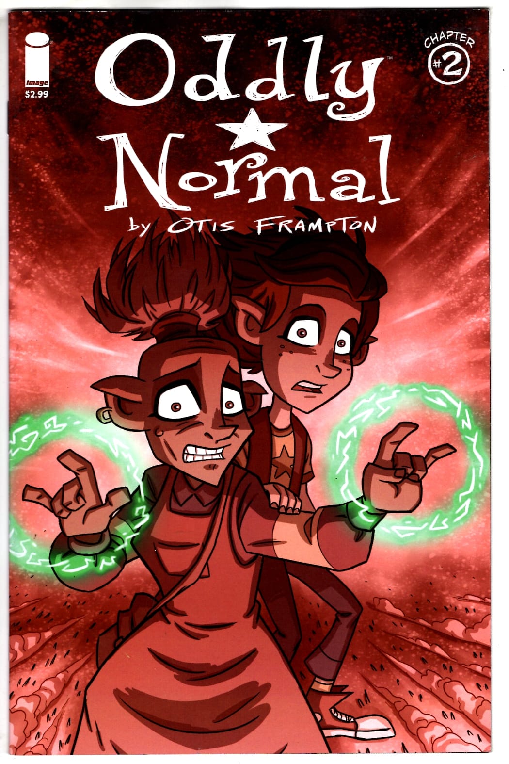 IMAGE COMICS COMIC BOOK ODDLY NORMAL #2 CVR A FRAMPTON (VF)