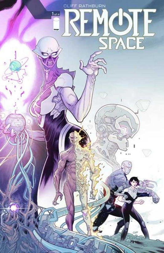 Image Comics COMIC BOOK Remote Space #1 (Of 4) Cover A Cliff Rathburn Wraparound