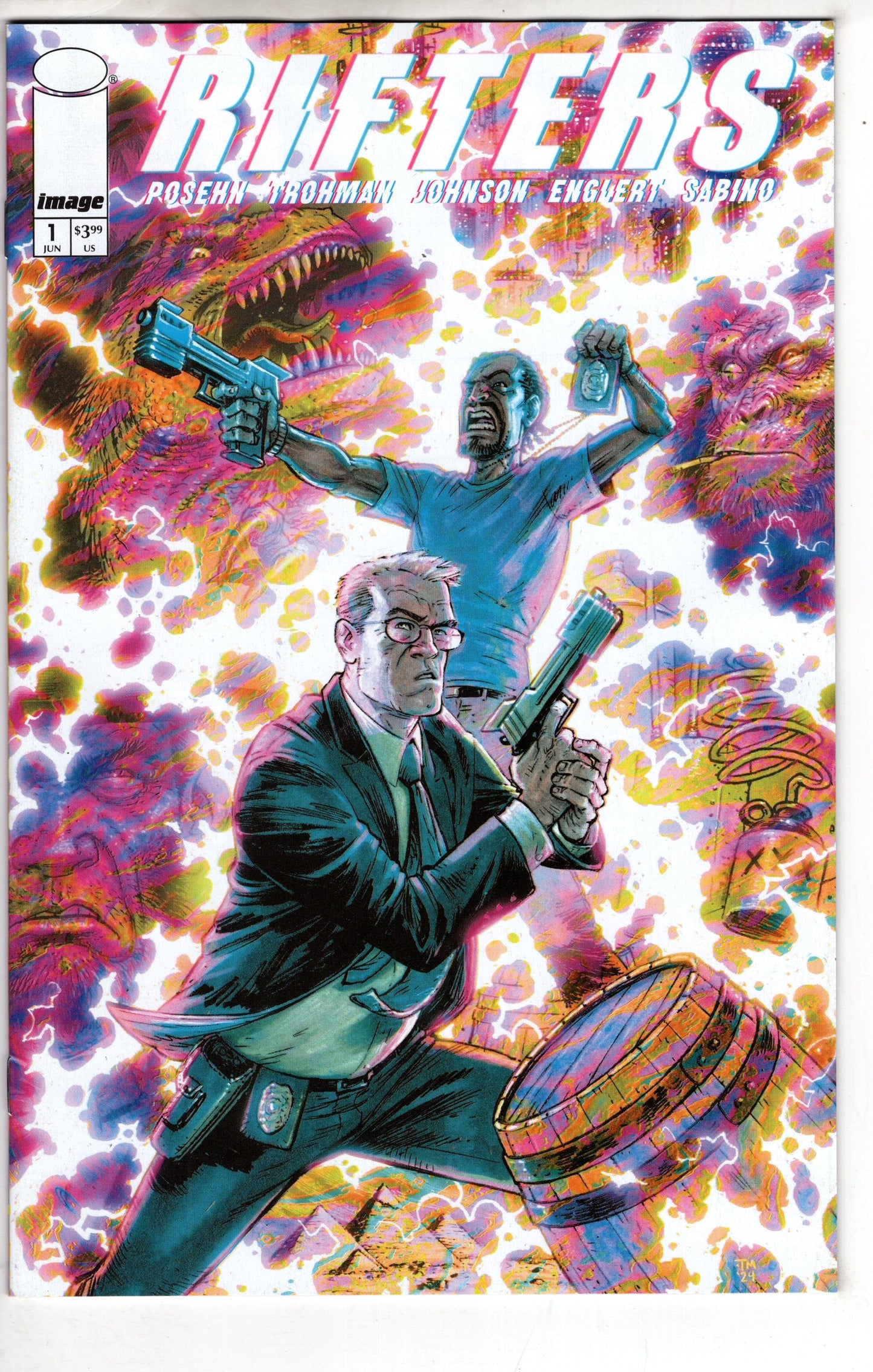 Image Comics COMIC BOOK Rifters #1 Cover C Tony Moore Variant (Mature)