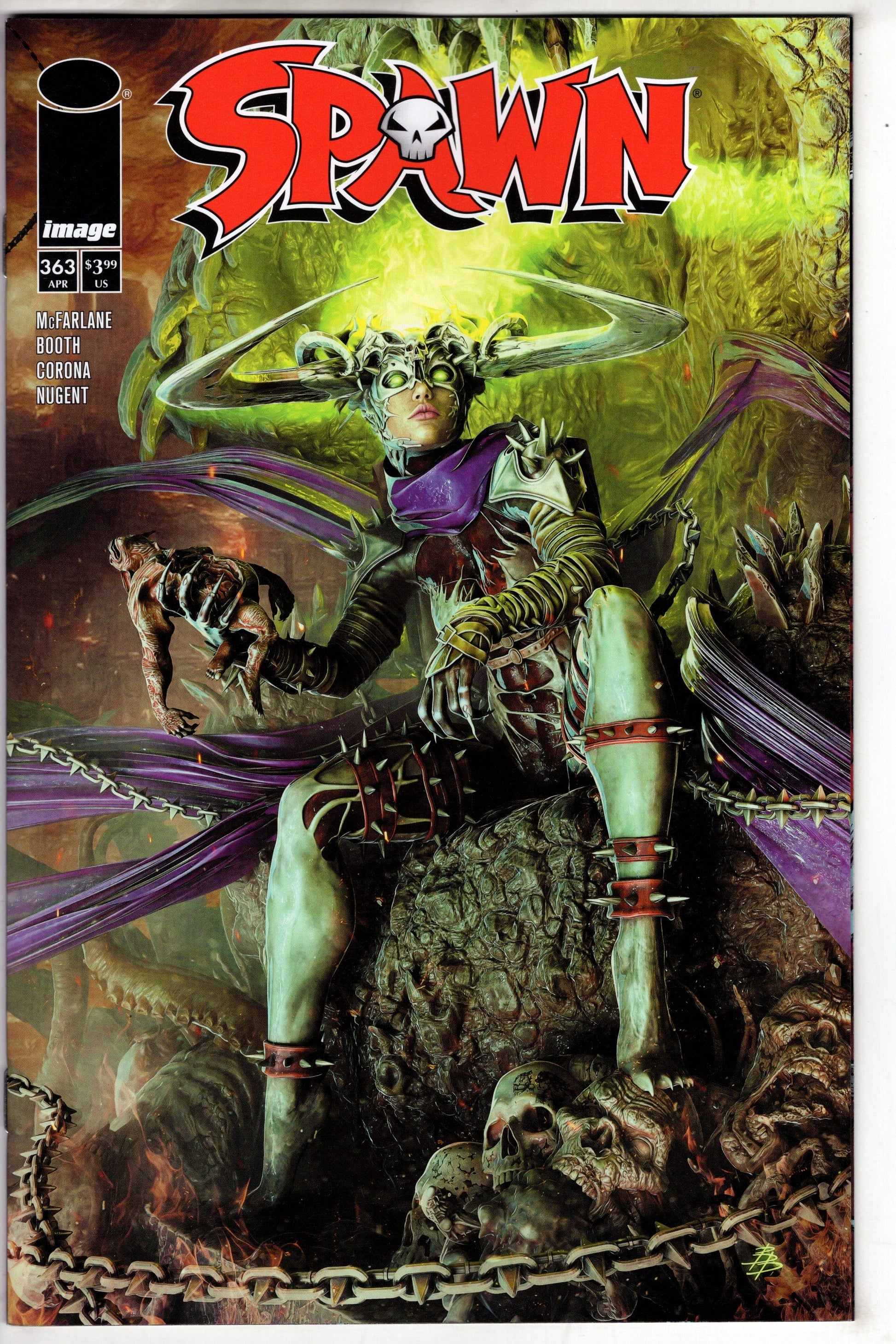 Image Comics COMIC BOOK SPAWN #363 CVR A BJORN BARENDS