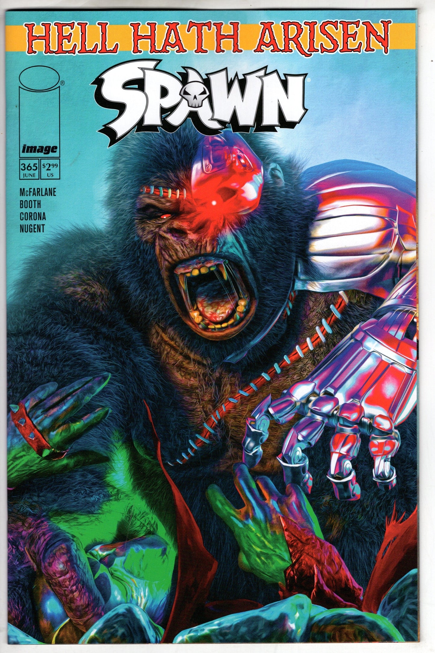 Image Comics COMIC BOOK SPAWN #365 CVR B MARK SPEARS VAR