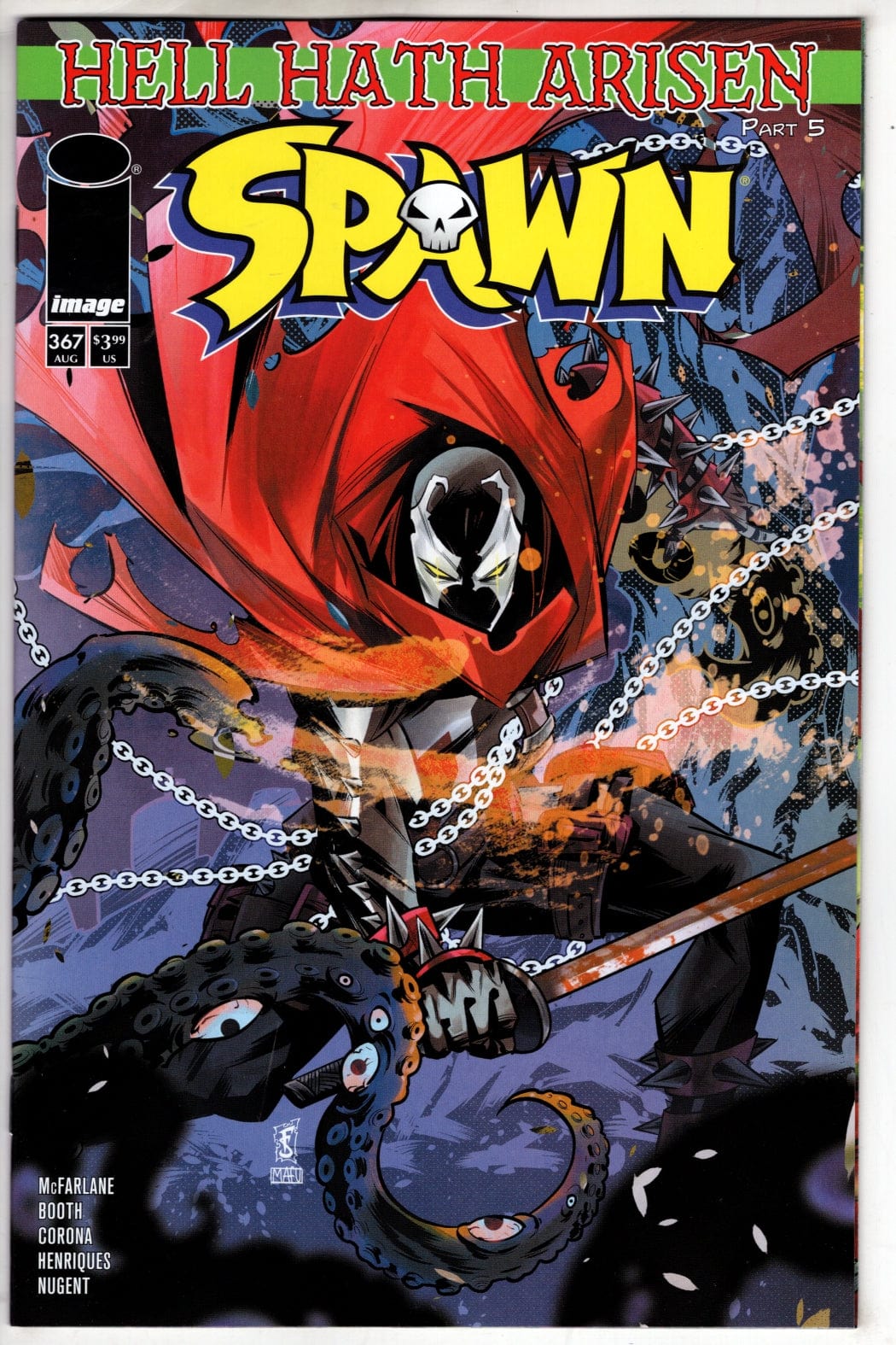 Image Comics COMIC BOOK SPAWN #367 CVR A FEDERICO SABBATINI