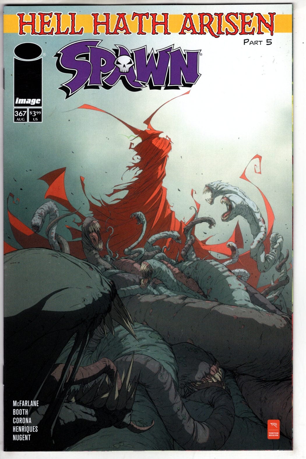 Image Comics COMIC BOOK SPAWN #367 CVR B TONTON REVOLVER VAR