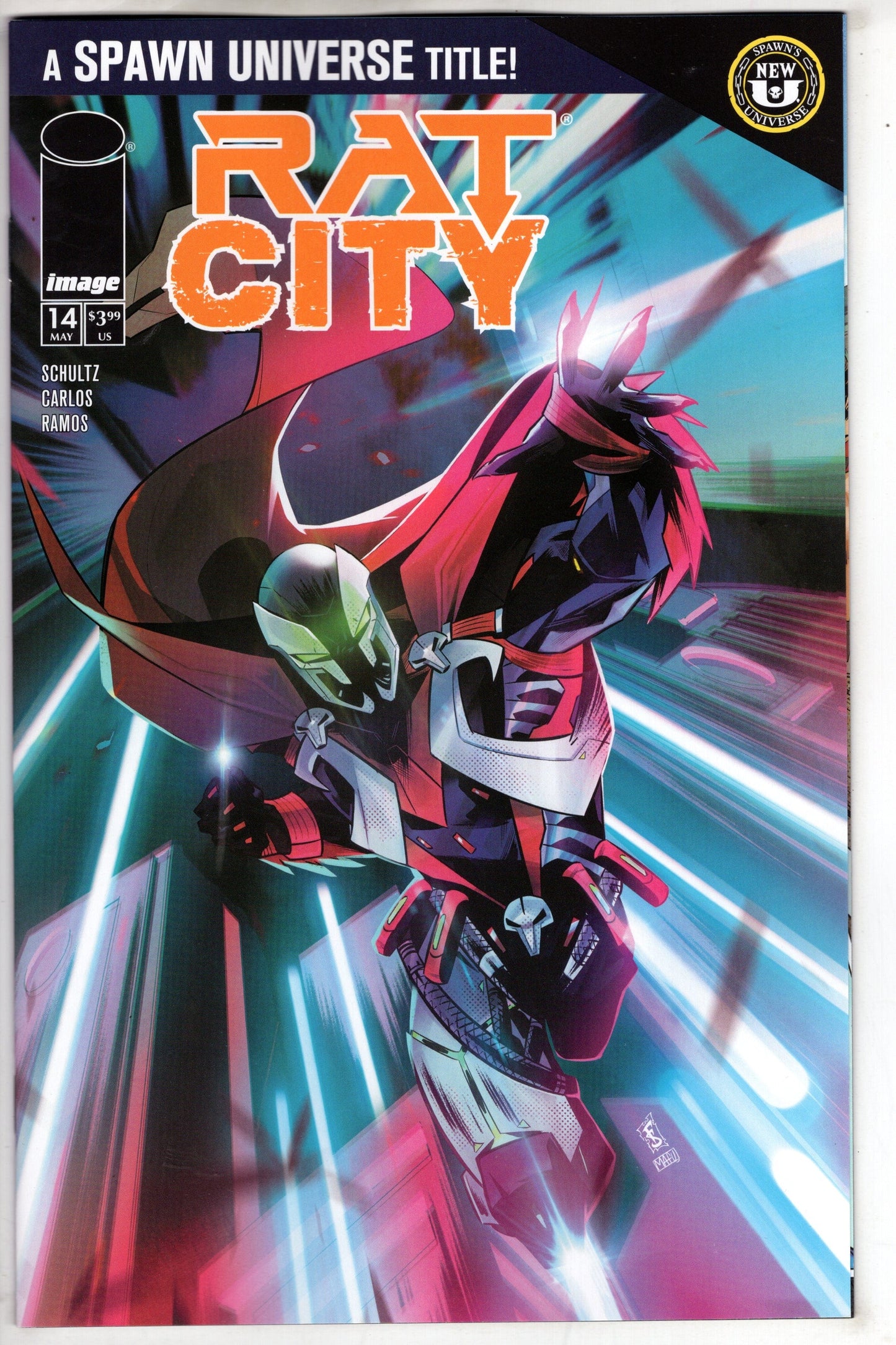 Image Comics COMIC BOOK SPAWN RAT CITY #14 CVR A FEDERICO SABBATINI