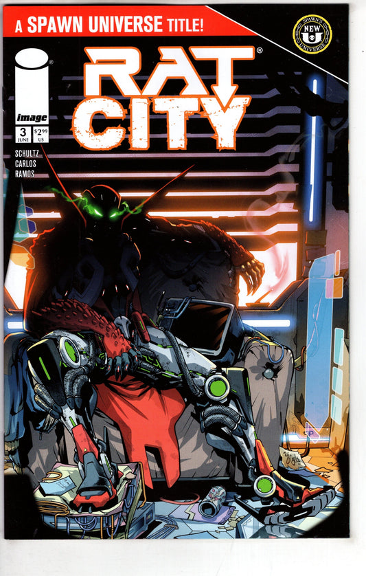 Image Comics COMIC BOOK Spawn Rat City #3 Cover A Ze Carlos