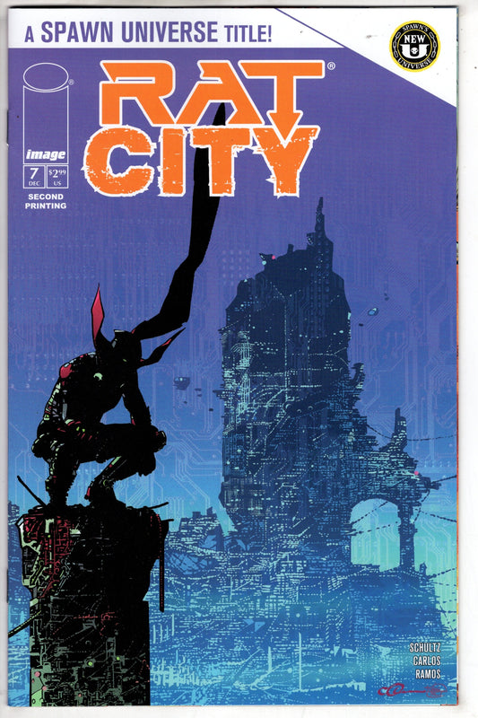Image Comics COMIC BOOK Spawn Rat City #7 2nd Print