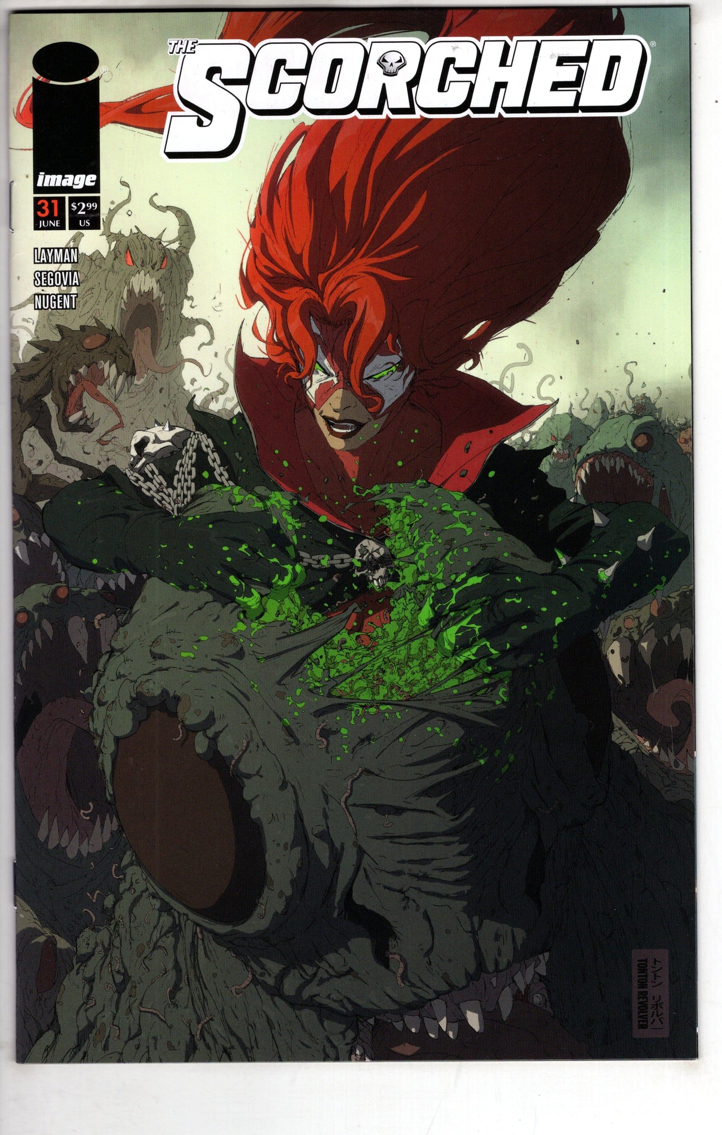 Image Comics COMIC BOOK Spawn Scorched #31 Cover B Tonton Revolver Variant