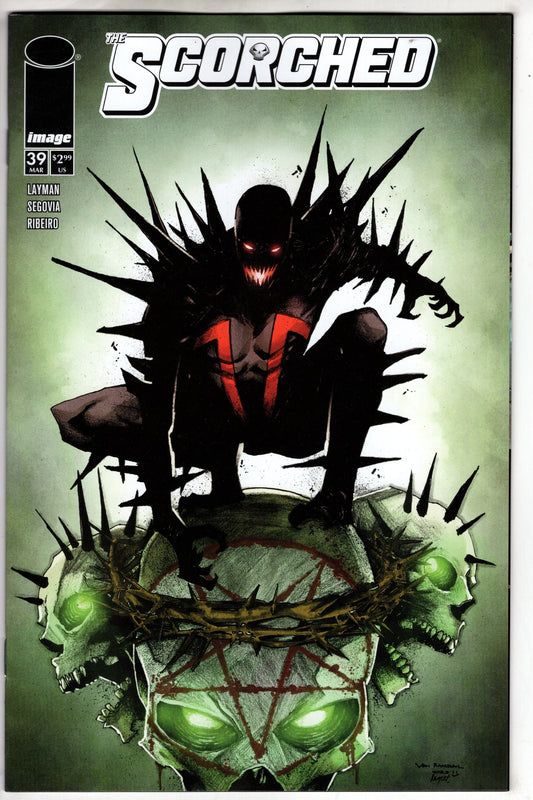 IMAGE COMICS COMIC BOOK SPAWN SCORCHED #39 CVR B VON RANDAL VAR