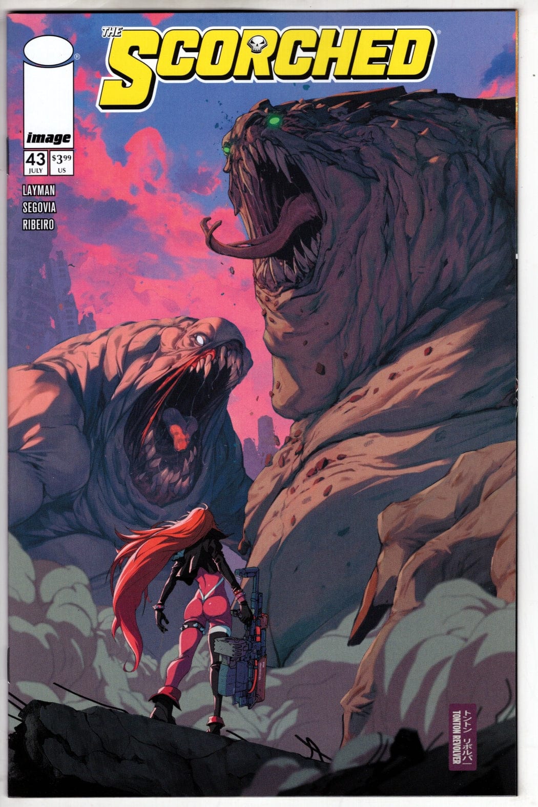 Image Comics COMIC BOOK SPAWN SCORCHED #43 CVR A TONTON REVOLVER