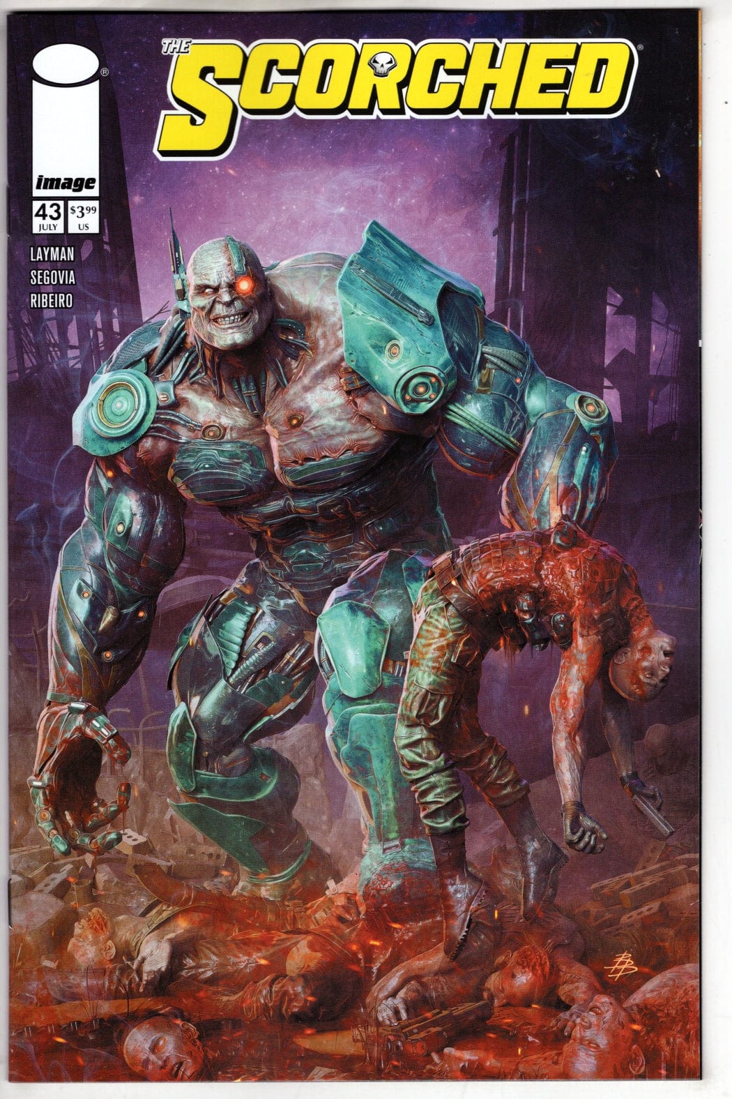 Image Comics COMIC BOOK SPAWN SCORCHED #43 CVR B BJORN BARRENDS VAR