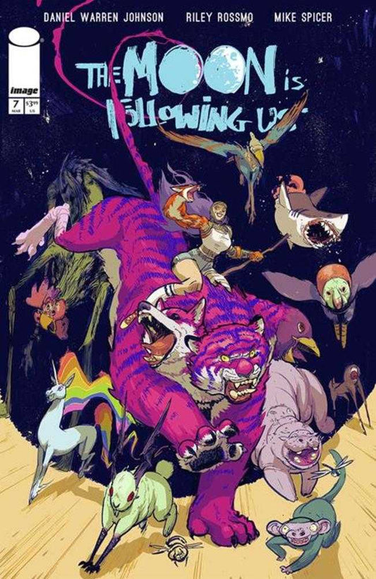 Image Comics COMIC BOOK The Moon Is Following Us #7 (Of 10) Cover A Riley Rossmo & Mike Spicer