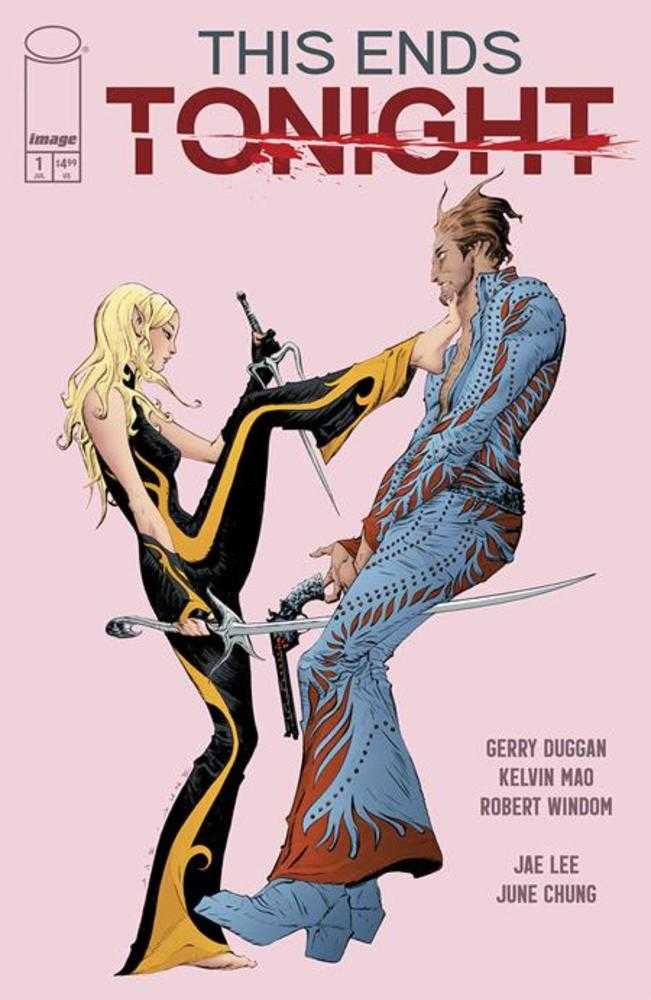 Image Comics COMIC BOOK This Ends Tonight #1 (Of 3) Cover B 1 in 10 Jae Lee Kill Bill Variant