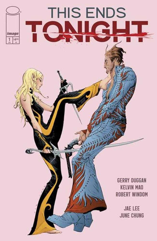 Image Comics COMIC BOOK This Ends Tonight #1 (Of 3) Cover B 1 in 10 Jae Lee Kill Bill Variant
