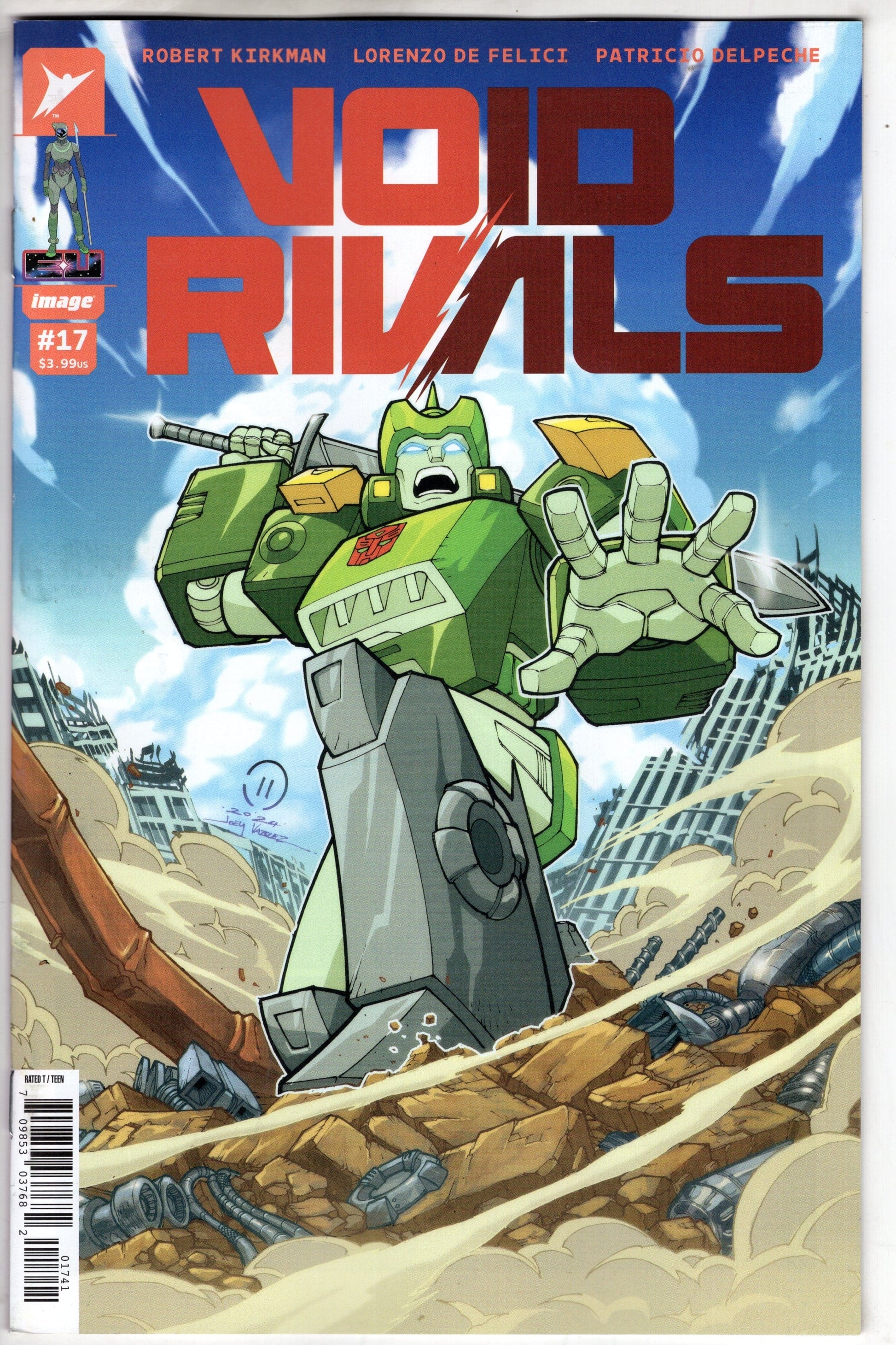 Image Comics COMIC BOOK Void Rivals #17 Cover D 1 in 25 Joey Vazquez Variant