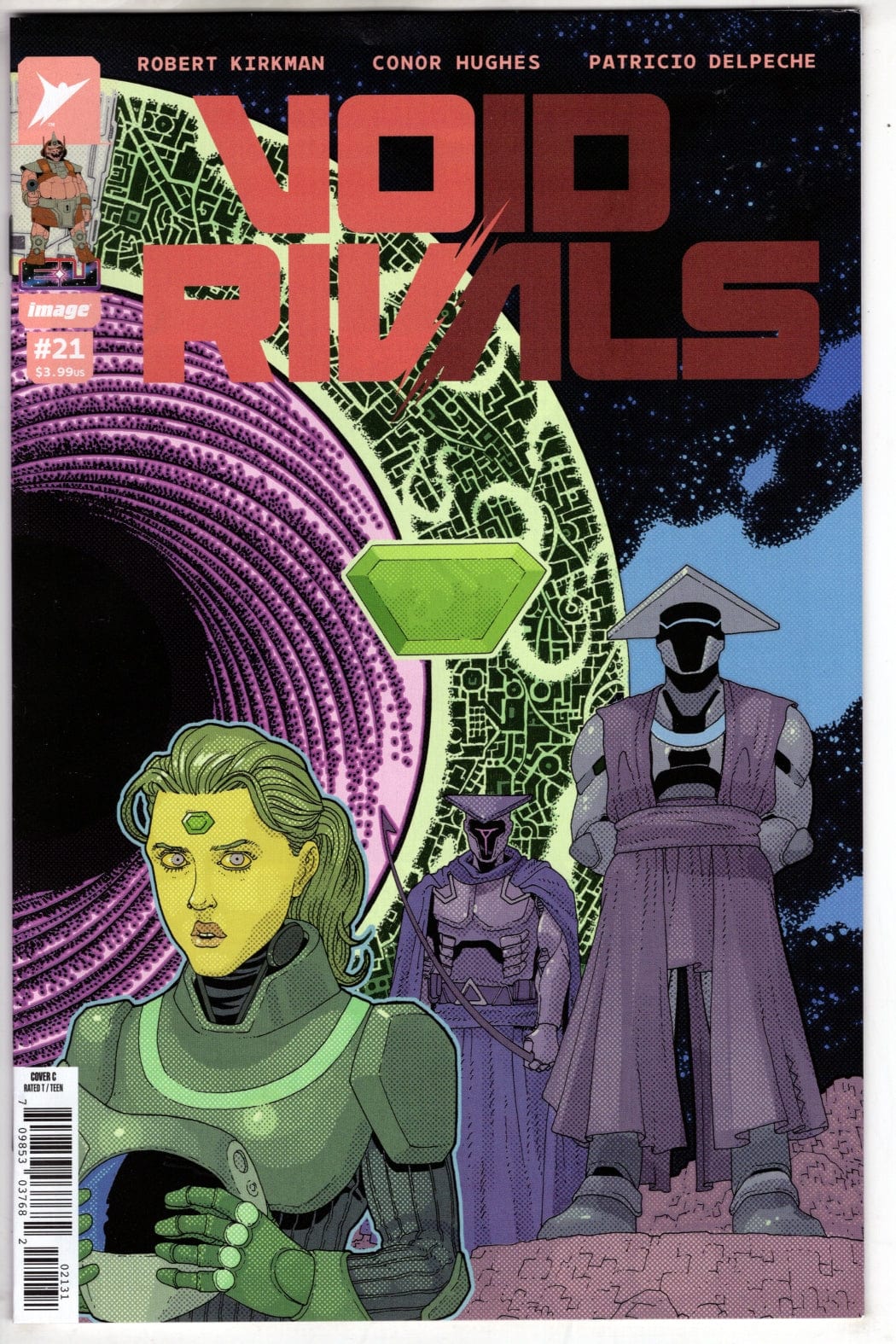 Image Comics COMIC BOOK VOID RIVALS #21 CVR C INC 1:10 MARTIN MORAZZO & PATRICIO DELPECHE CONNECTING VAR