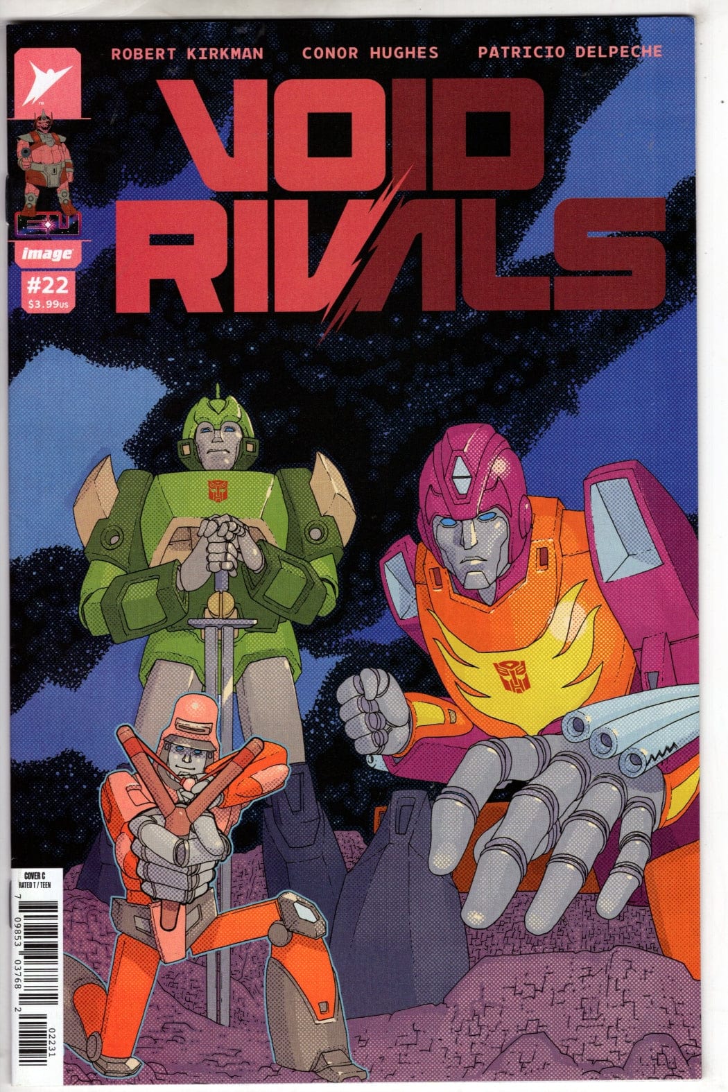 Image Comics COMIC BOOK VOID RIVALS #22 CVR C INC 1:10 MARTIN MORZZO & PATRICIO DELPECHE CONNECTING VAR