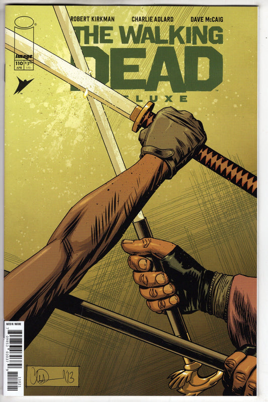 IMAGE COMICS COMIC BOOK WALKING DEAD DELUXE #110 CVR B CHARLIE ADLARD & DAVE MCCAIG VAR (MR)