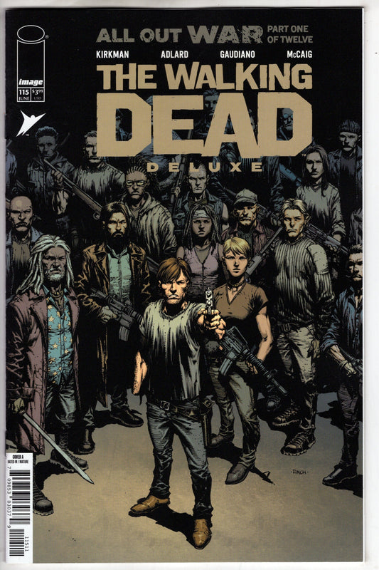 Image Comics COMIC BOOK WALKING DEAD DELUXE #115 CVR A DAVID FINCH & DAVE MCCAIG (MR)