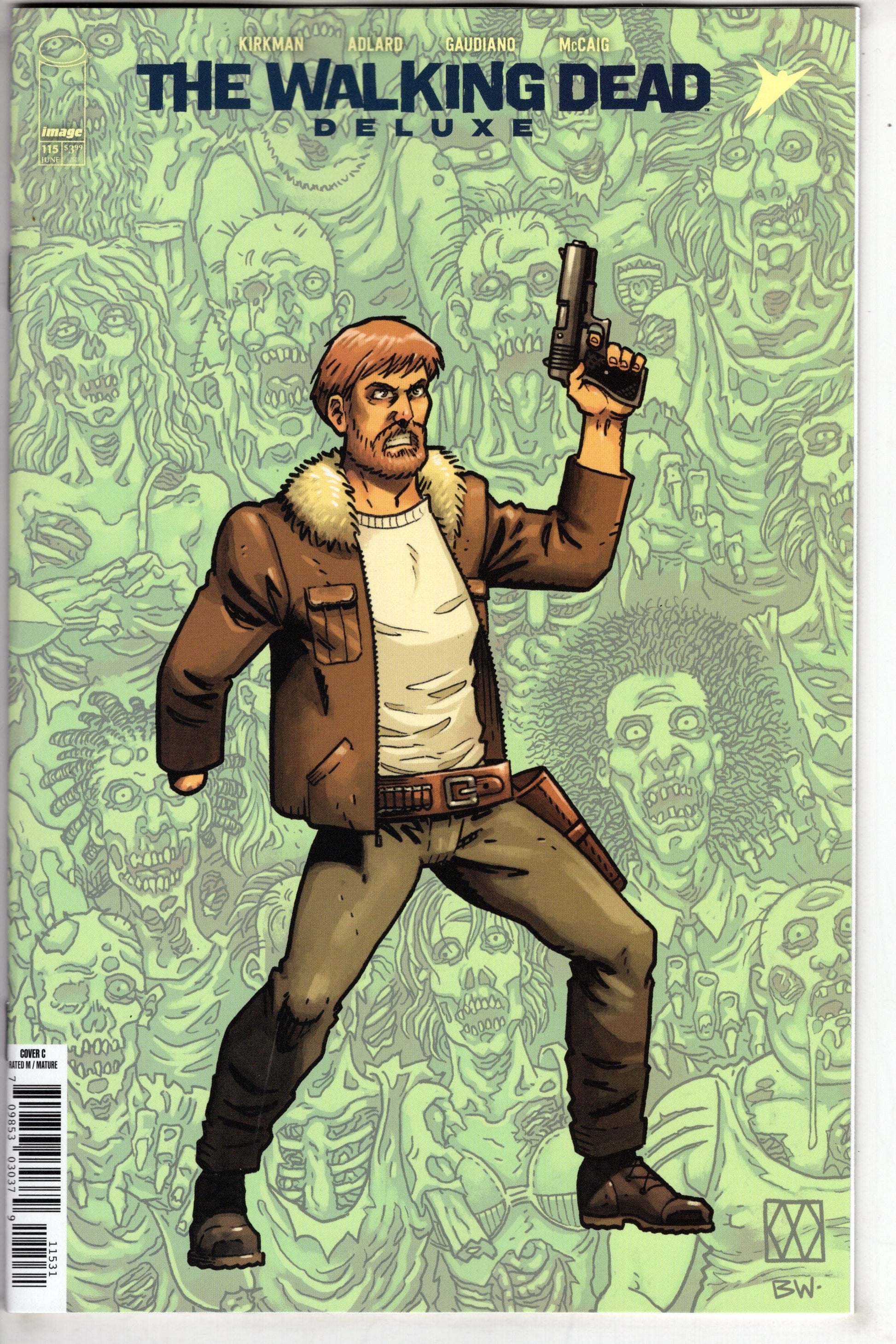 Image Comics COMIC BOOK WALKING DEAD DELUXE #115 CVR C MATT WAGNER & BRENNAN WAGNER CONNECTING VAR (MR)