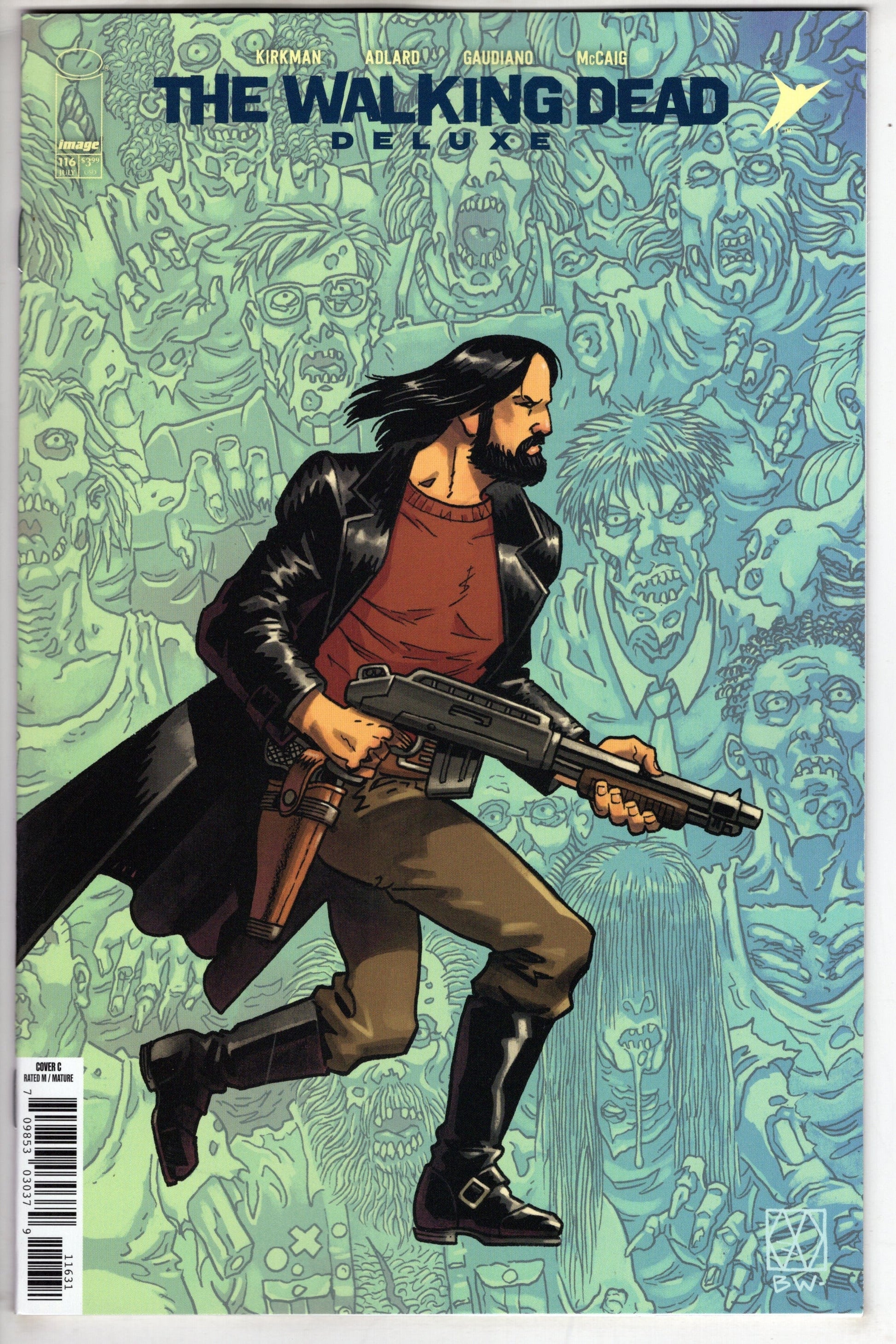Image Comics COMIC BOOK WALKING DEAD DELUXE #116 CVR C MATT WAGNER & BRENNAN WAGNER CONNECTING VAR (MR)