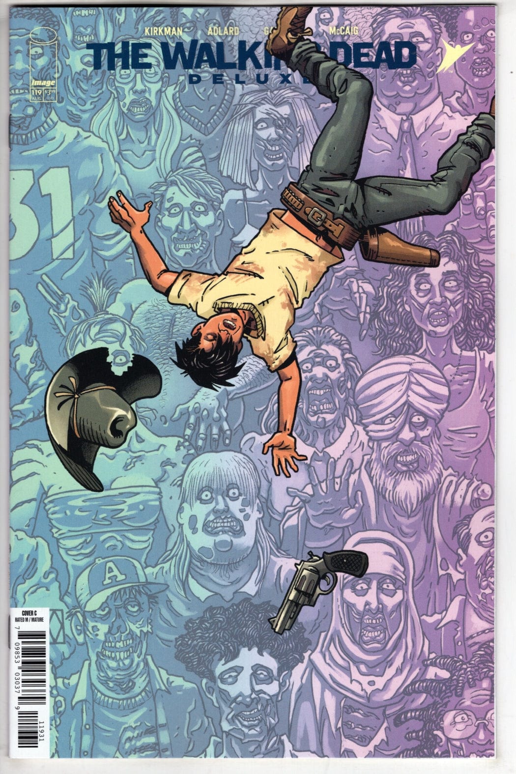 Image Comics COMIC BOOK WALKING DEAD DELUXE #119 CVR C MATT WAGNER & BRENNAN WAGNER CONNECTING VAR (MR)