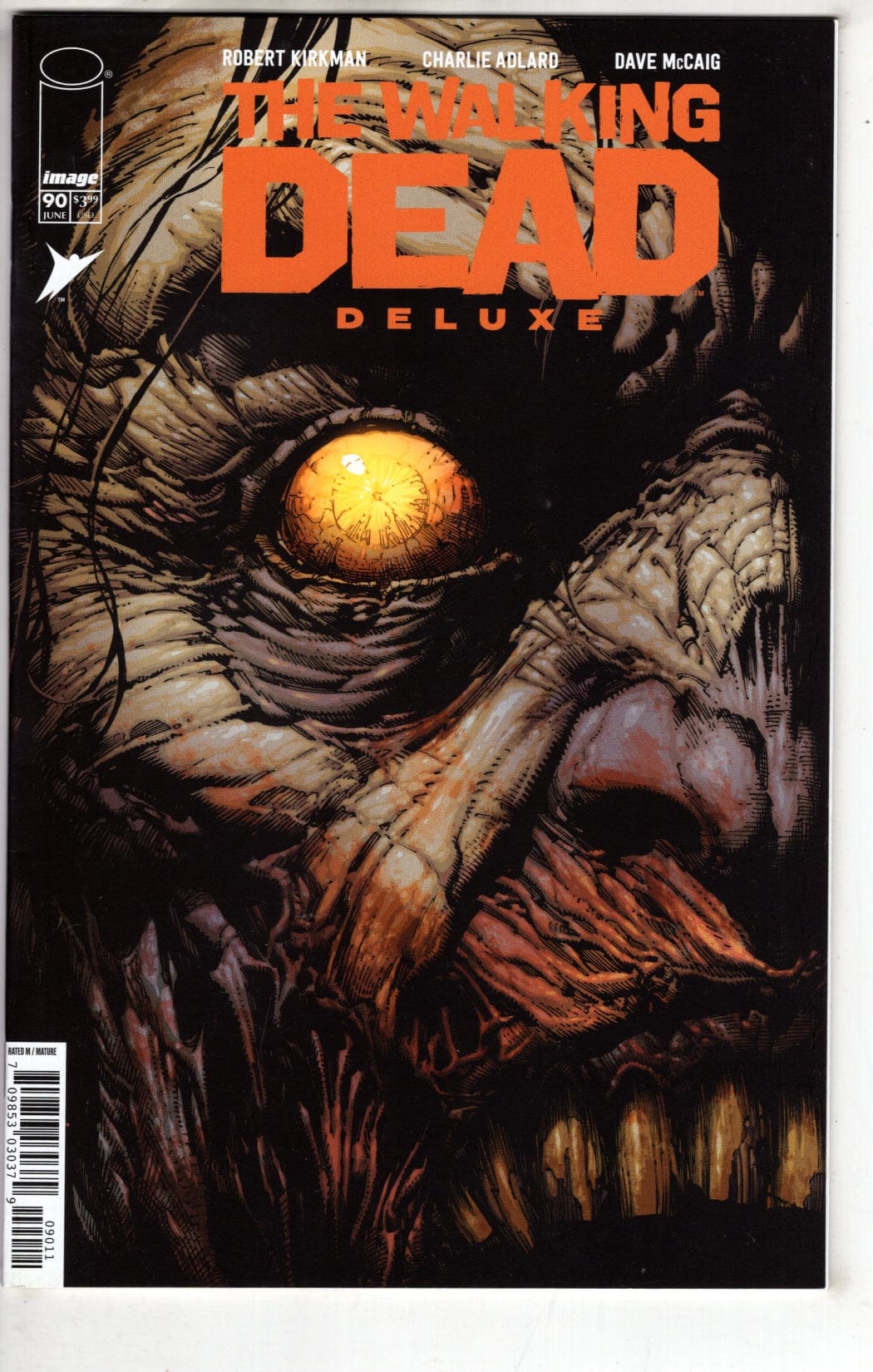 IMAGE COMICS COMIC BOOK WALKING DEAD DLX #90 CVR A  (VF/NM)