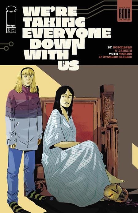 Image Comics COMIC BOOK WERE TAKING EVERYONE DOWN WITH US #5 (OF 6) CVR A STEFANO LANDINI