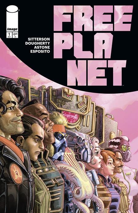 Image Comics COMIC BOOKS FREE PLANET #1 CVR A JED DOUGHERTY
