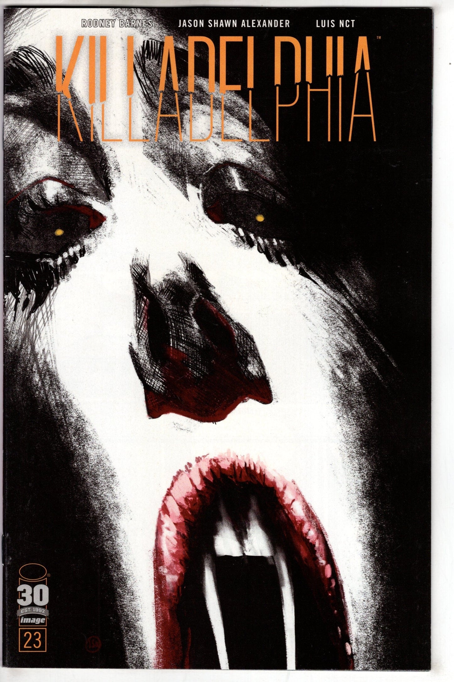 IMAGE COMICS COMIC BOOKS KILLADELPHIA #20 CVR C B&W ED