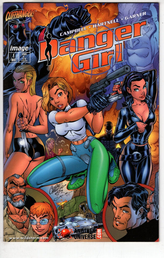 Image Comics Comics Danger Girl #1  CVR AU[VF/NM]
