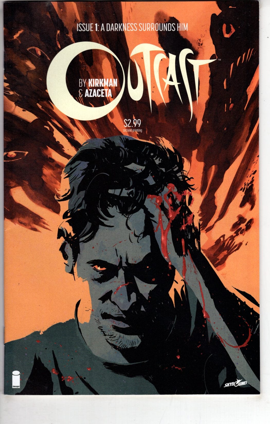 Image Comics Comics Outcast by Kirkman & Azaceta #1 2ND PRINT  [VF/NM]