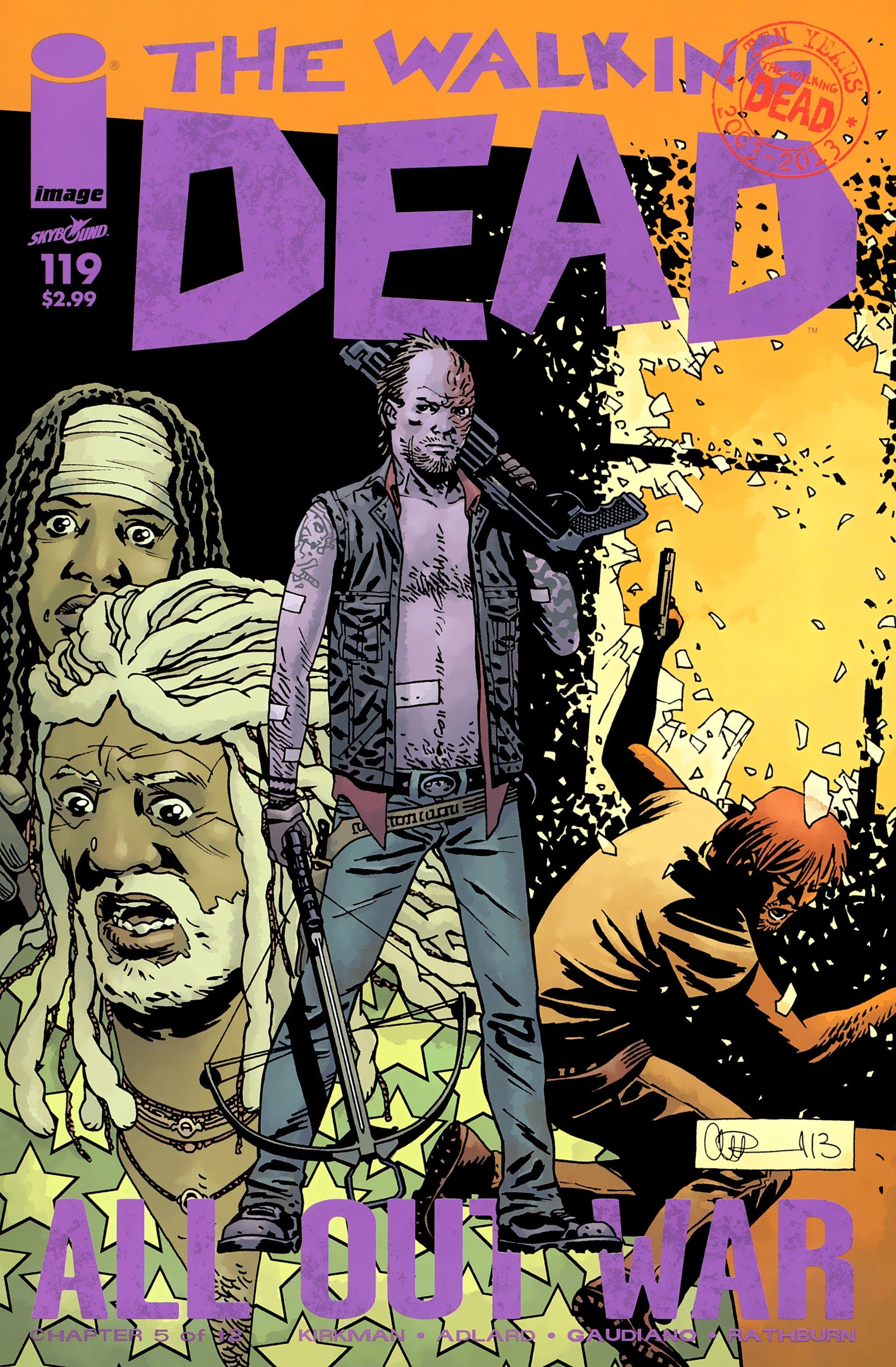 Image Comics Comics The Walking Dead #119 [VF/NM]