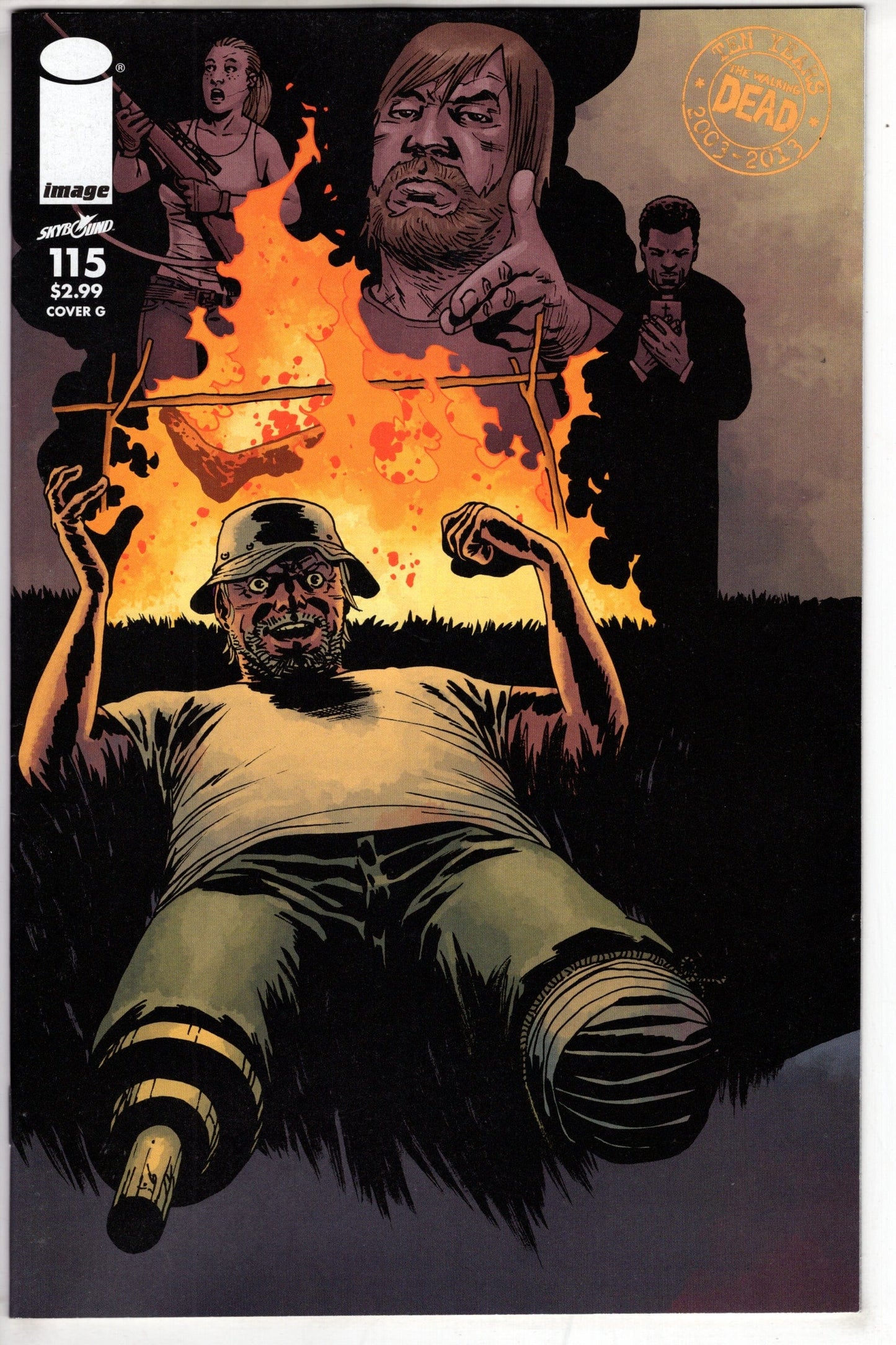 IMAGE COMICS Comics Walking Dead #115 Cover G (Mature)