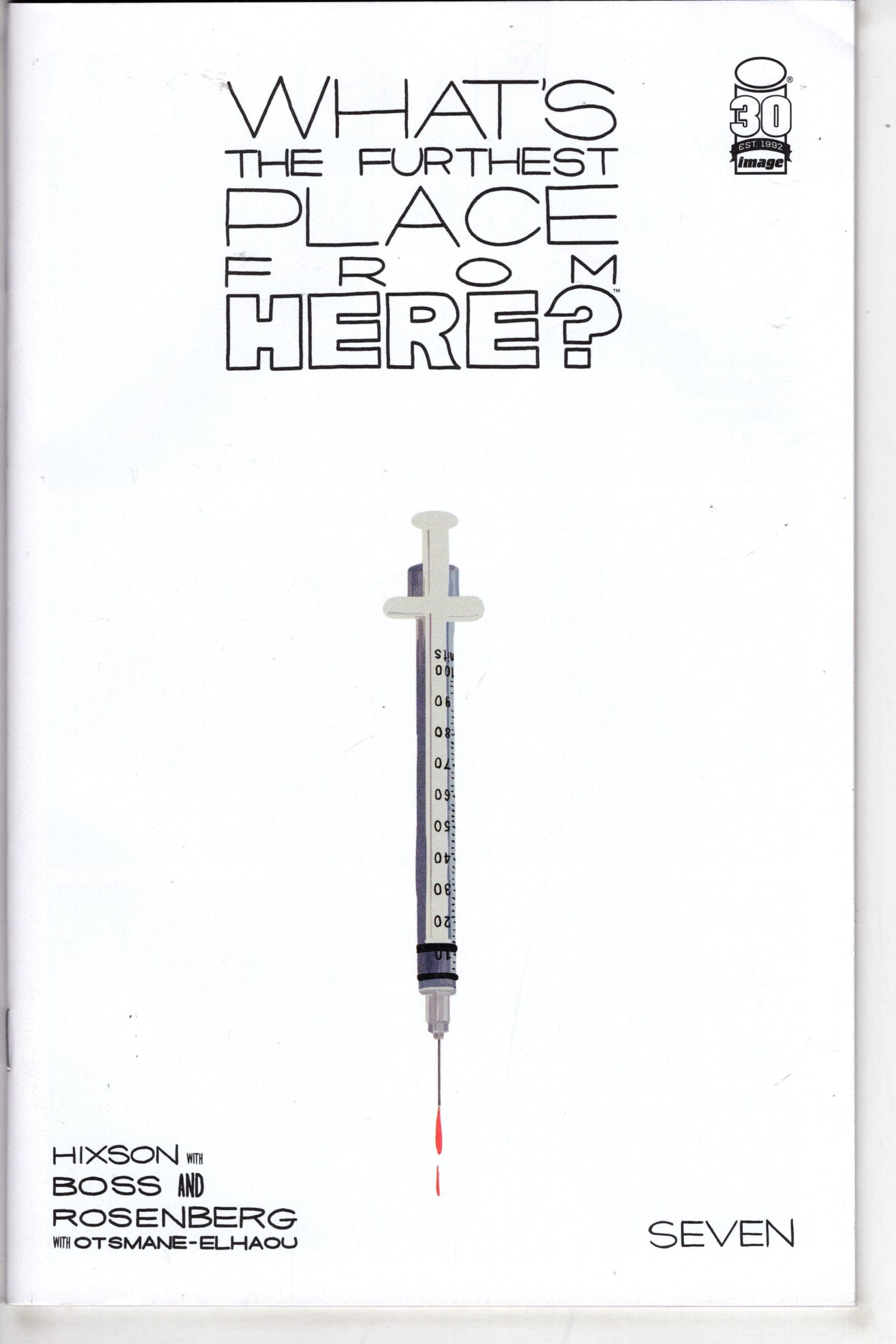 IMAGE COMICS Comics WHATS THE FURTHEST PLACE FROM HERE DLX ED #7 DLX ED 2ND PRES
