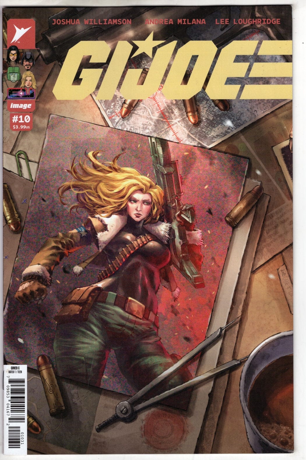 Image Comics GI JOE #10 CVR C INC 1:10 ALAN QUAH CONNECTING VAR