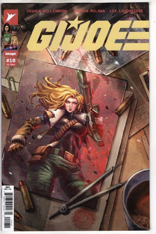 Image Comics GI JOE #10 CVR C INC 1:10 ALAN QUAH CONNECTING VAR