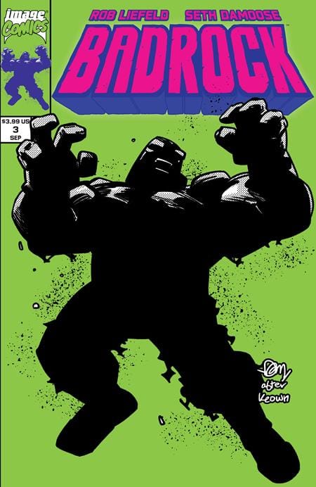 Image Comics NEW LAST WEEK BADROCK #3 CVR A SETH DAMOOSE (VF/NM)