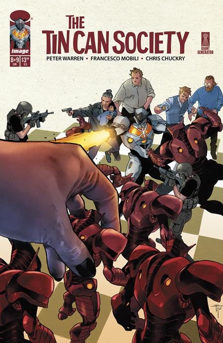 Image Comics NEW LAST WEEK TIN CAN SOCIETY #8 (OF 9) CVR A FRANCESCO MOBILI & CHRIS CHUCKRY