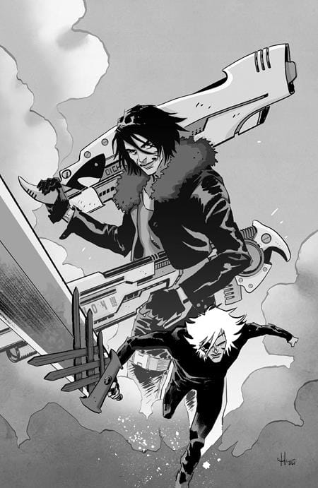 Image Comics NEW NEXT WEEK LOST FANTASY #10 CVR C INC 1:15 LUCA CASALANGUIDA B&W VAR (VF/NM)