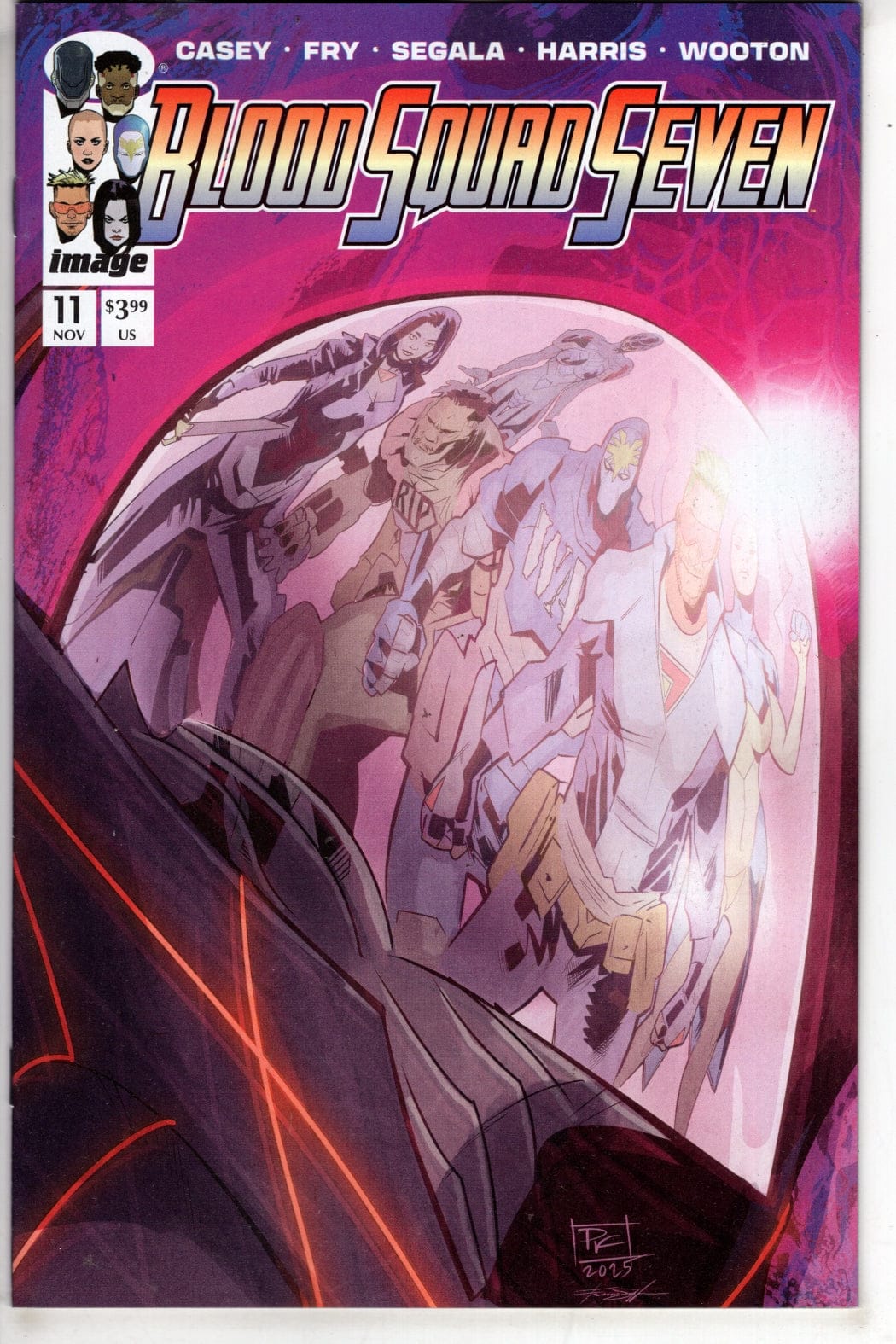 Image Comics NEW THIS WEEK BLOOD SQUAD SEVEN #11 CVR A  [VF/NM]
