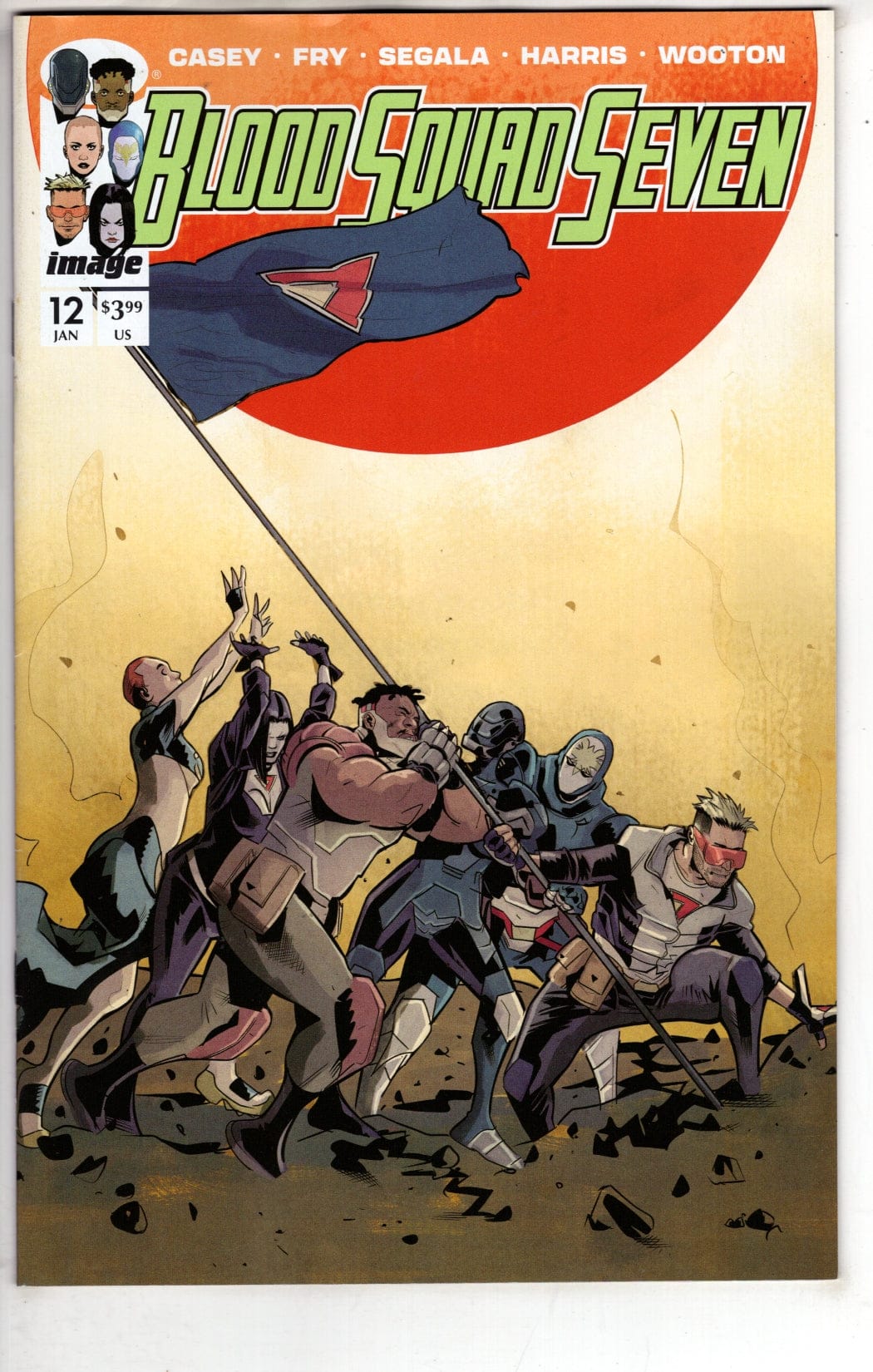 Image Comics NEW THIS WEEK BLOOD SQUAD SEVEN #12 CVR A (VF/NM)