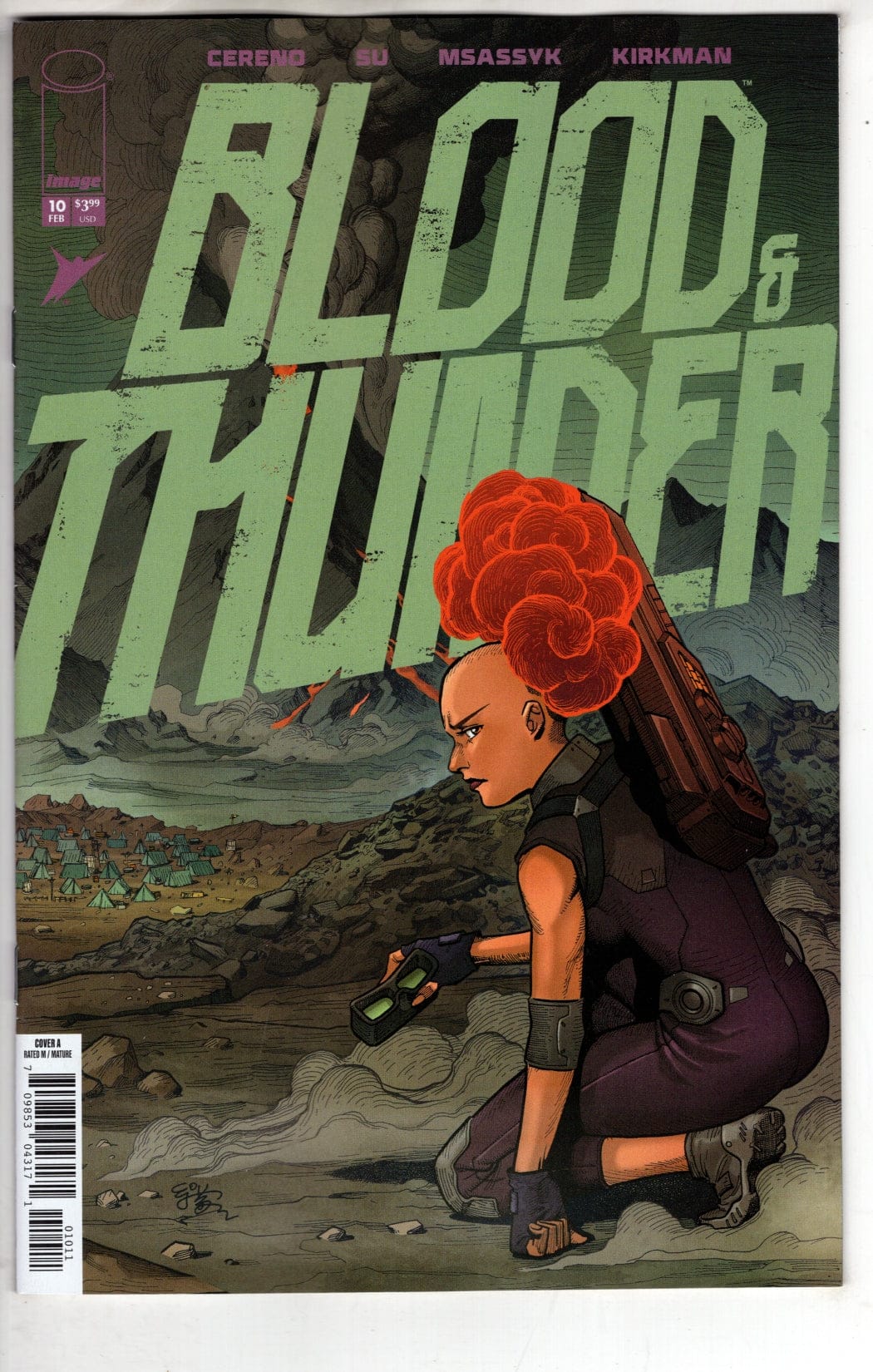 Image Comics NEW THIS WEEK BLOOD & THUNDER #10 CVR A EJ SU & MSASSYK (MR) (VF/NM)